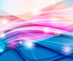 Color Waves Design Abstract